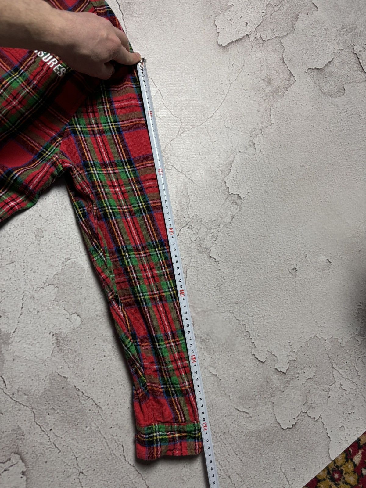 Pleasures PLEASURES Take The Law Into Your Own Plaid Button Up Shirt Size US L / EU 52-54 / 3 - 11 Thumbnail