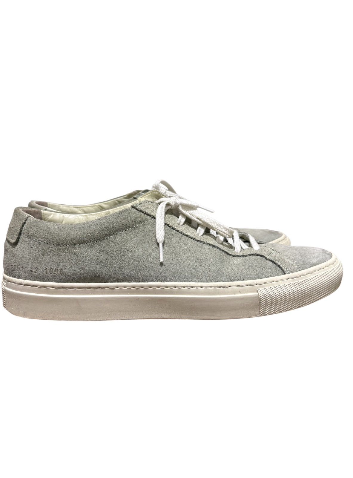 Common Projects Common Projects Green Contrast Achilles Sneakers Size US 9 / EU 42 - 1 Thumbnail