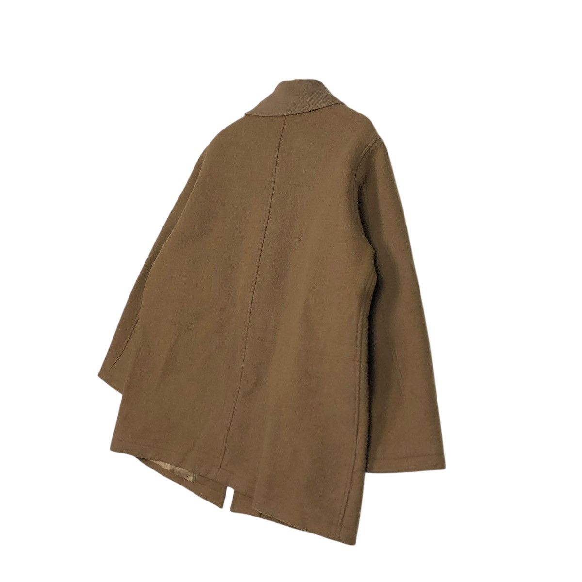 Yohji Yamamoto 🔥VINTAGE CHORE WOOL JACKET Y’S FOR MEN ZIPPER HIGH COLLAR Size US M / EU 48-50 / 2 - 12 Thumbnail