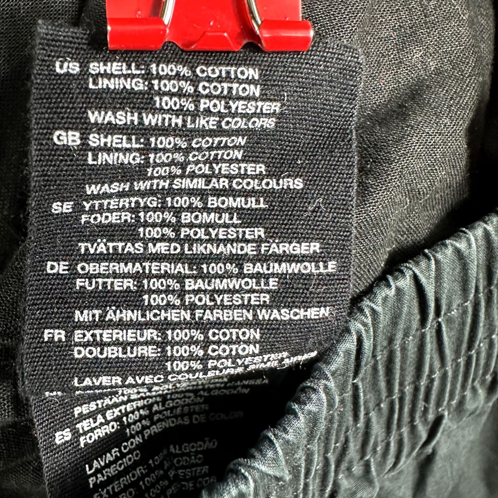 H&M VINTAGE H&M Jacket Mens 44 Black Cotton Lined Full Zip Hood Pockets Bomber Jacket Regular Mens Size US S / EU 44-46 / 1 - 7 Thumbnail