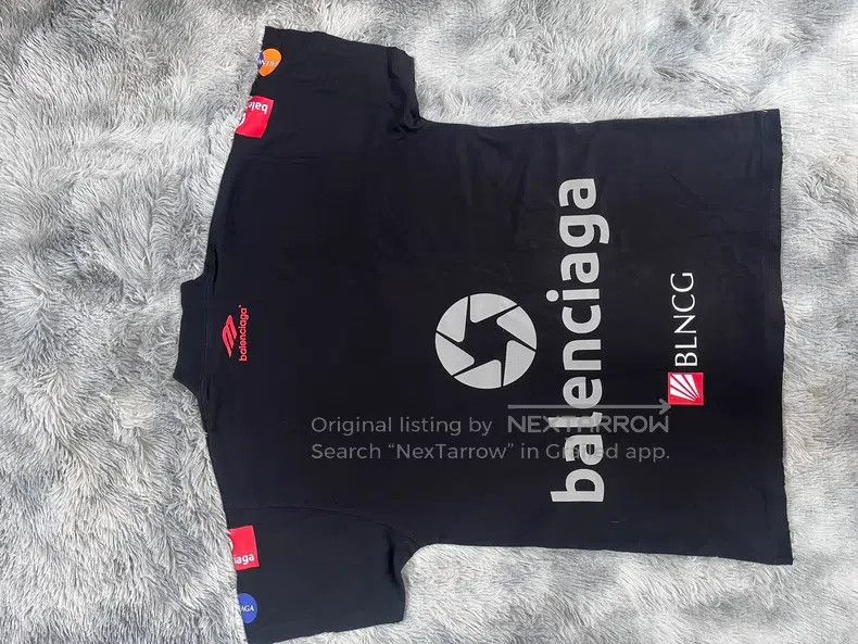 Balenciaga Balenciaga Racing Multielement Embroidered Logo Short Slee Size US S / EU 44-46 / 1 - 5 Thumbnail