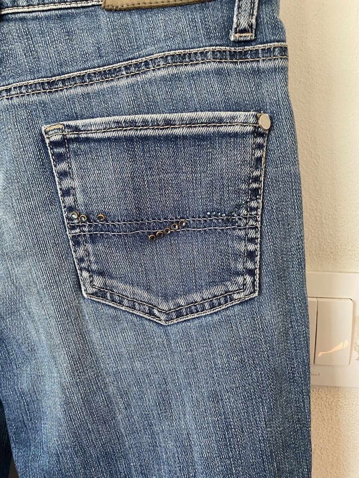 Other Cambio Jade jeans denim blue size 38 sk2411 Size 28" / US 6 / IT 42 - 3 Thumbnail