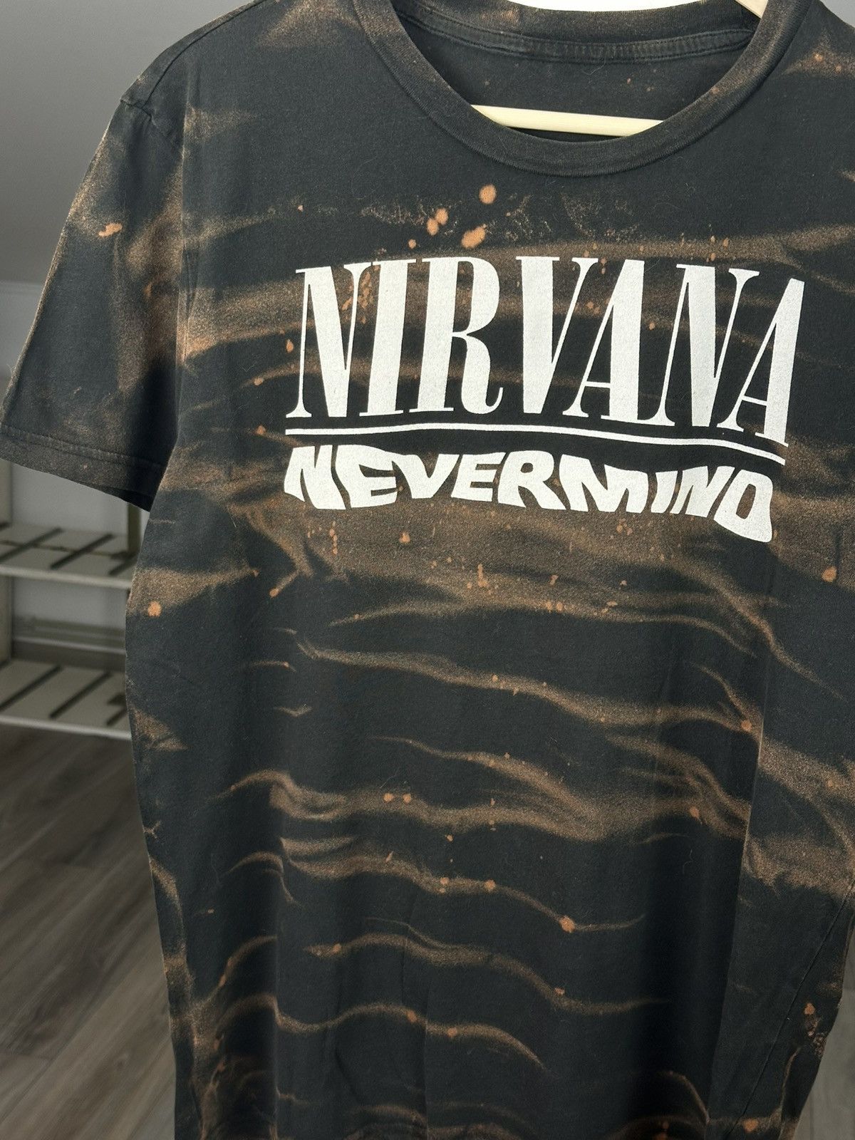 Band Tees Nirvana Nevermind Black Tee Size US M / EU 48-50 / 2 - 4 Thumbnail