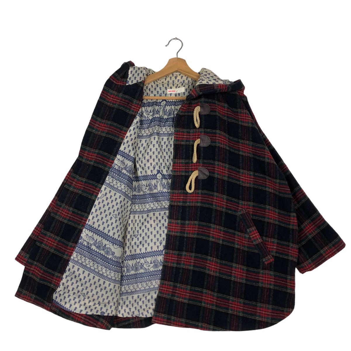 Issey Miyake Rare Oversize Hoodie Jacket Tartan Design Ne-Net Japan Made Size US M / EU 48-50 / 2 - 10 Thumbnail