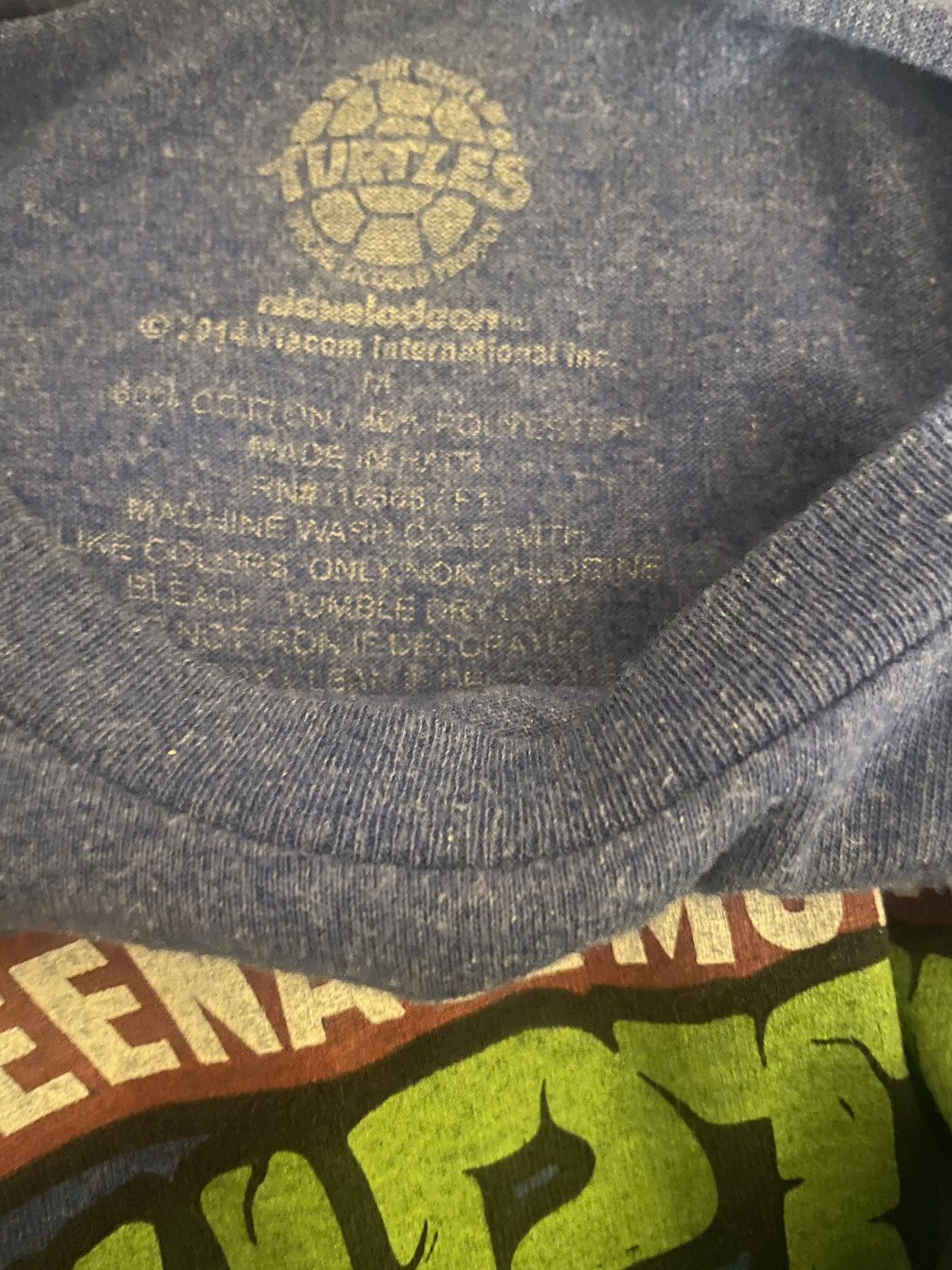 Nickelodeon TMNT Teenage Mutant Ninja Turtles Men's Shirt medium Size US M / EU 48-50 / 2 - 3 Thumbnail