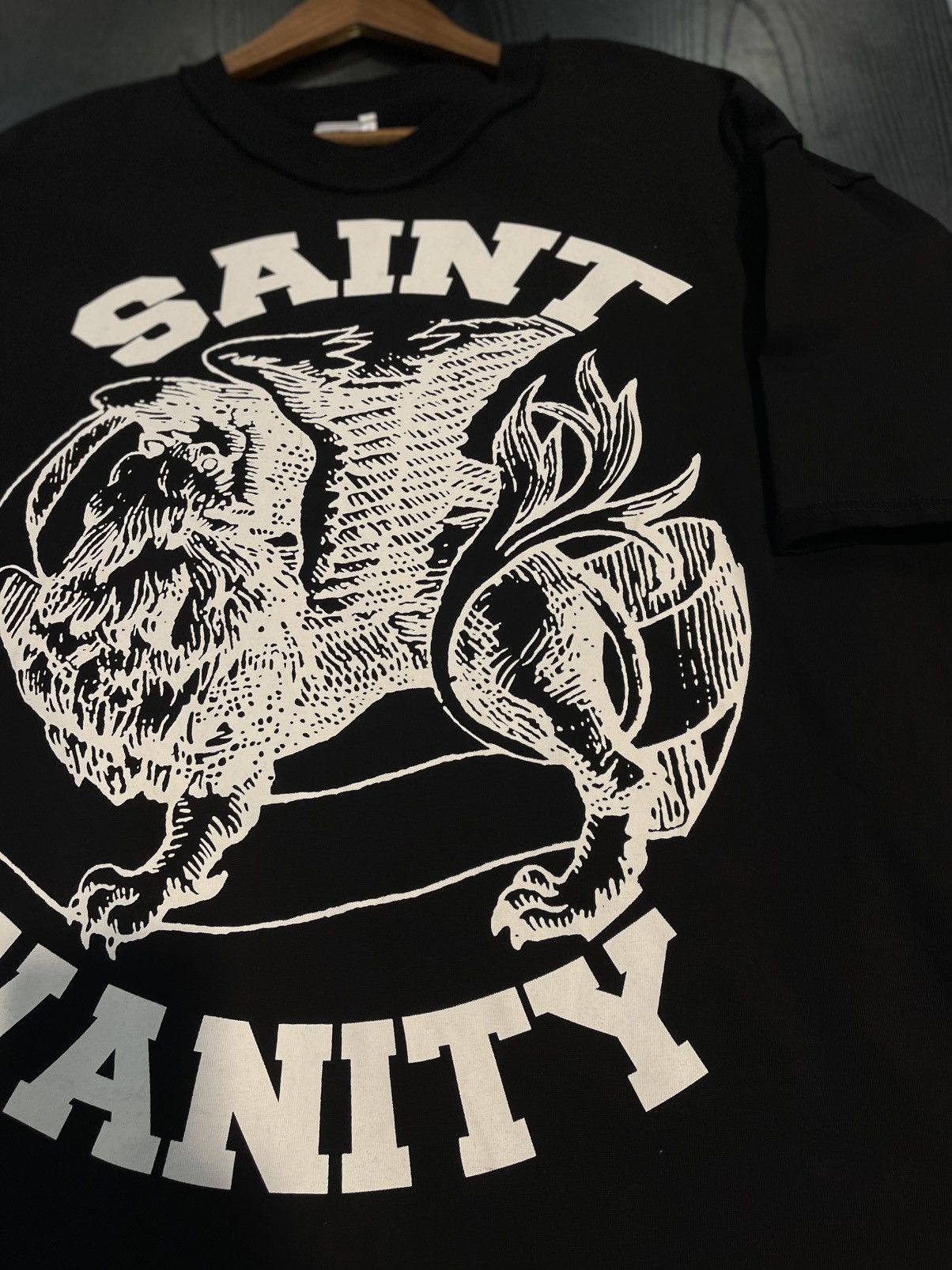 Saint Vanity Size XL - Saint Vanity Black Tee OG Print Size US M / EU 48-50 / 2 - 3 Thumbnail