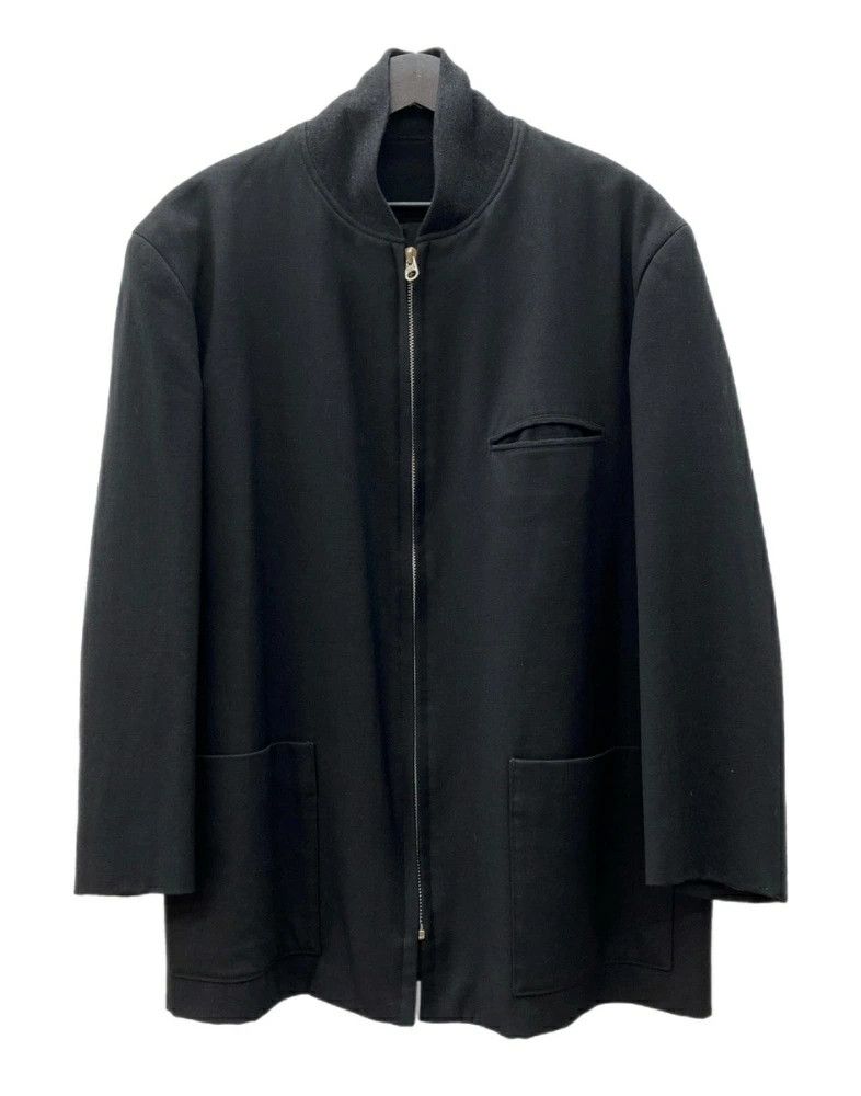 Yohji Yamamoto Yohji Yamamoto Y's MV-J19-116 Wool Fullzip Jacket Size US M / EU 48-50 / 2 - 1 Thumbnail