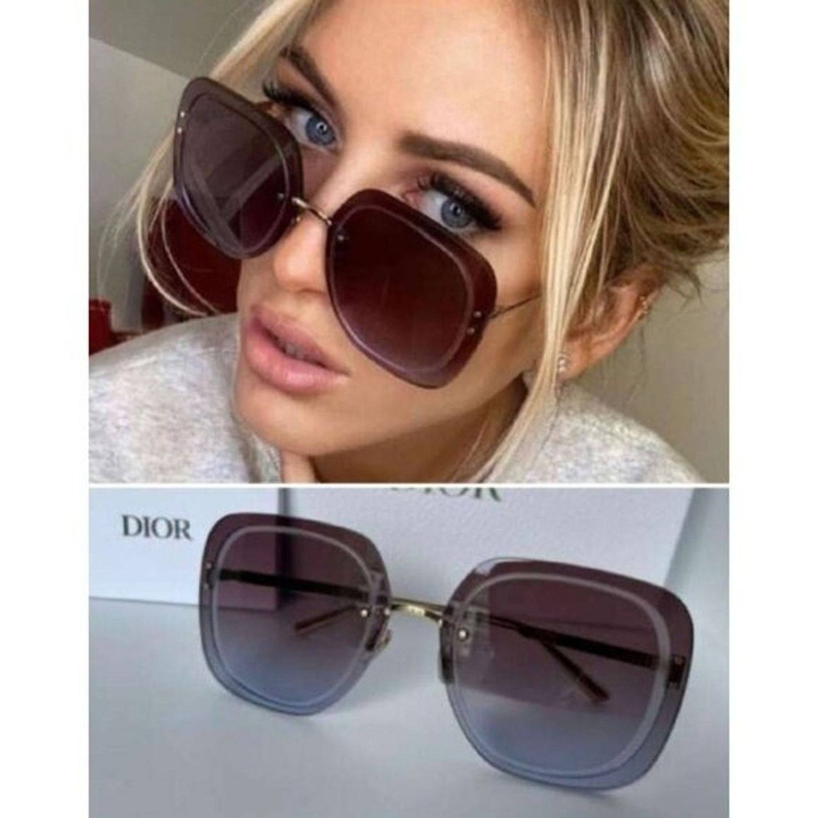 Dior NWT Dior ULTRADIOR - SU-B0D2 Violet(192337070334-KBA) Size ONE SIZE - 2 Thumbnail