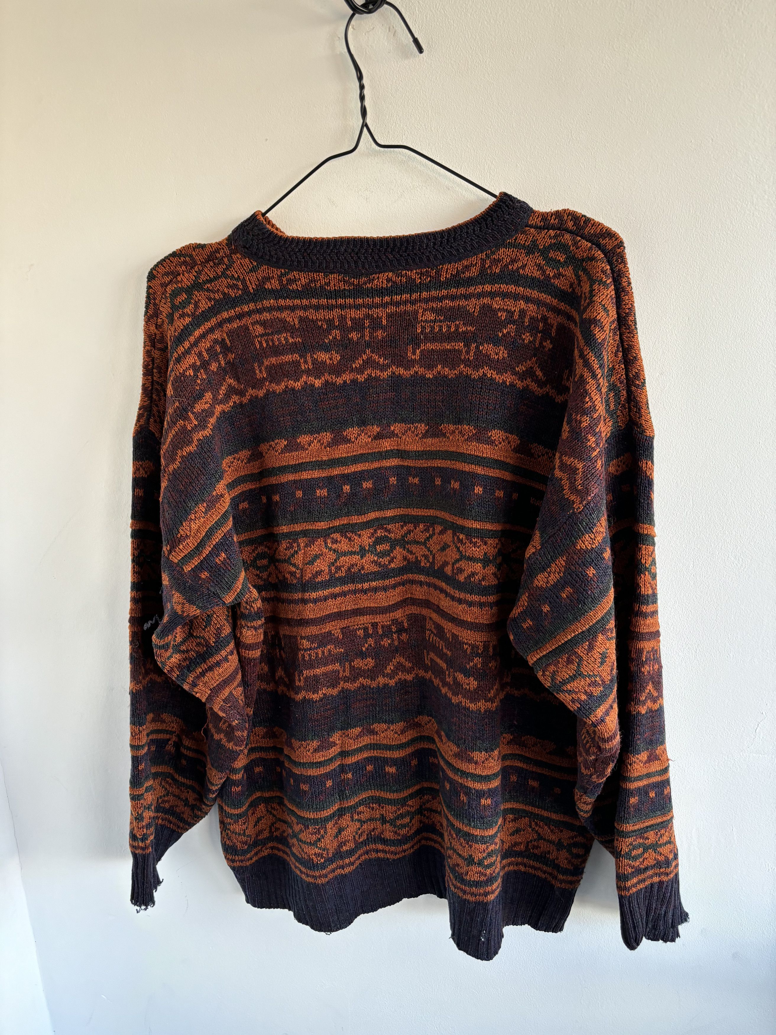 Vintage Vintage Oriental Sweater Size US L / EU 52-54 / 3 - 8 Thumbnail