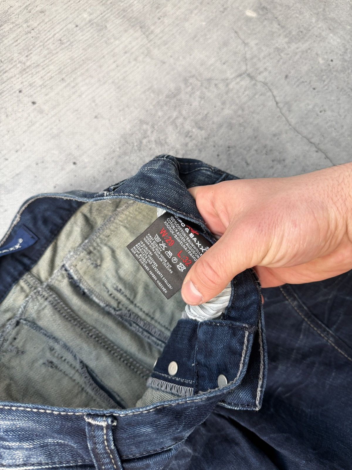 Japanese Brand Vintage Rap style Cipo&Baxx jeans Size US 29 - 7 Thumbnail