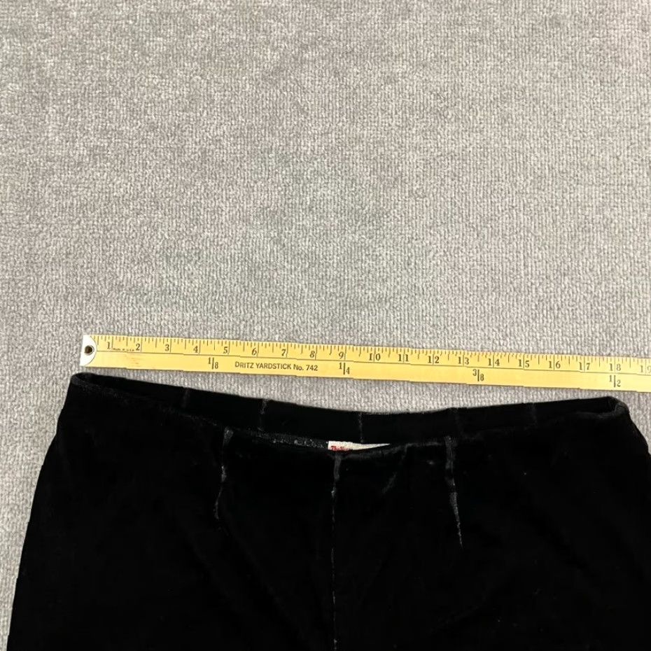 Velvet Vermont Country Store Pants Women 1X Plus Black Velvet High Rise Wide-Leg Lounge Pants Wide-Leg Black Velvet 1X Plus Womens Size 40" / US 18 - 3 Thumbnail