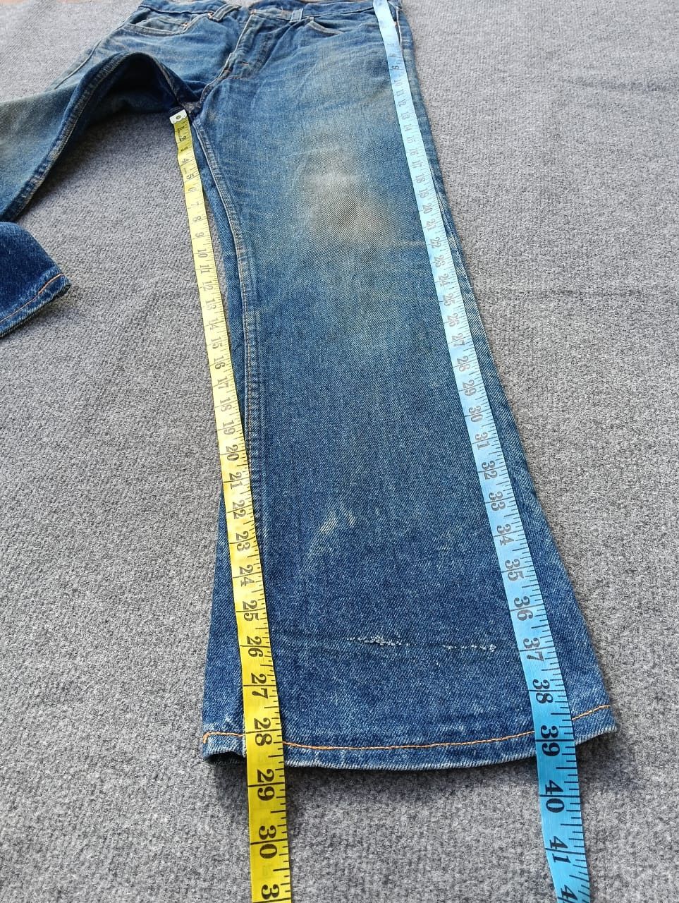 Levi's 517 Bootcut – Made in USA🇺🇸, Distressed Fade
