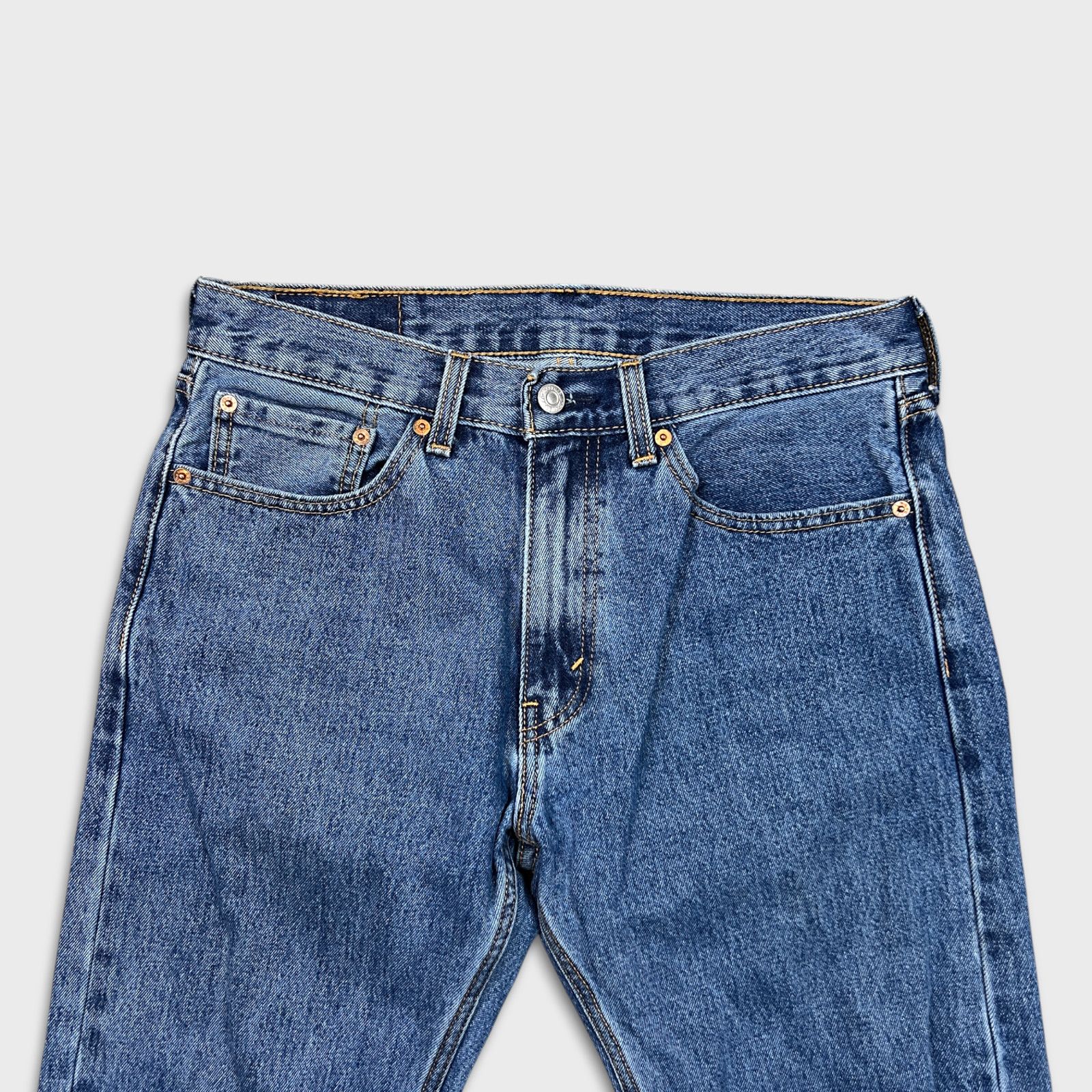 Levi's × Vintage Levi's 505 Jeans 32x30 Original Straight Leg Denim Pants Size US 32 / EU 48 - 2 Thumbnail