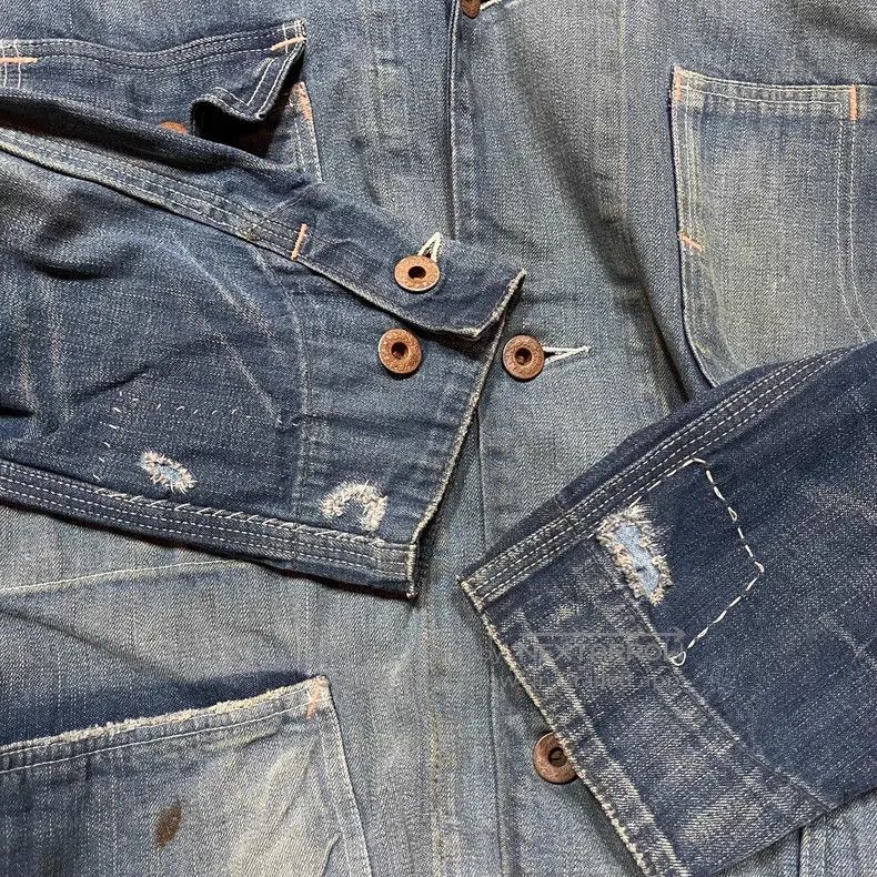 RRL Ralph Lauren RRL Ralph Lauren size 6 American-made Women's Denim Jacket Size US XXL / EU 58 / 5 - 8 Thumbnail