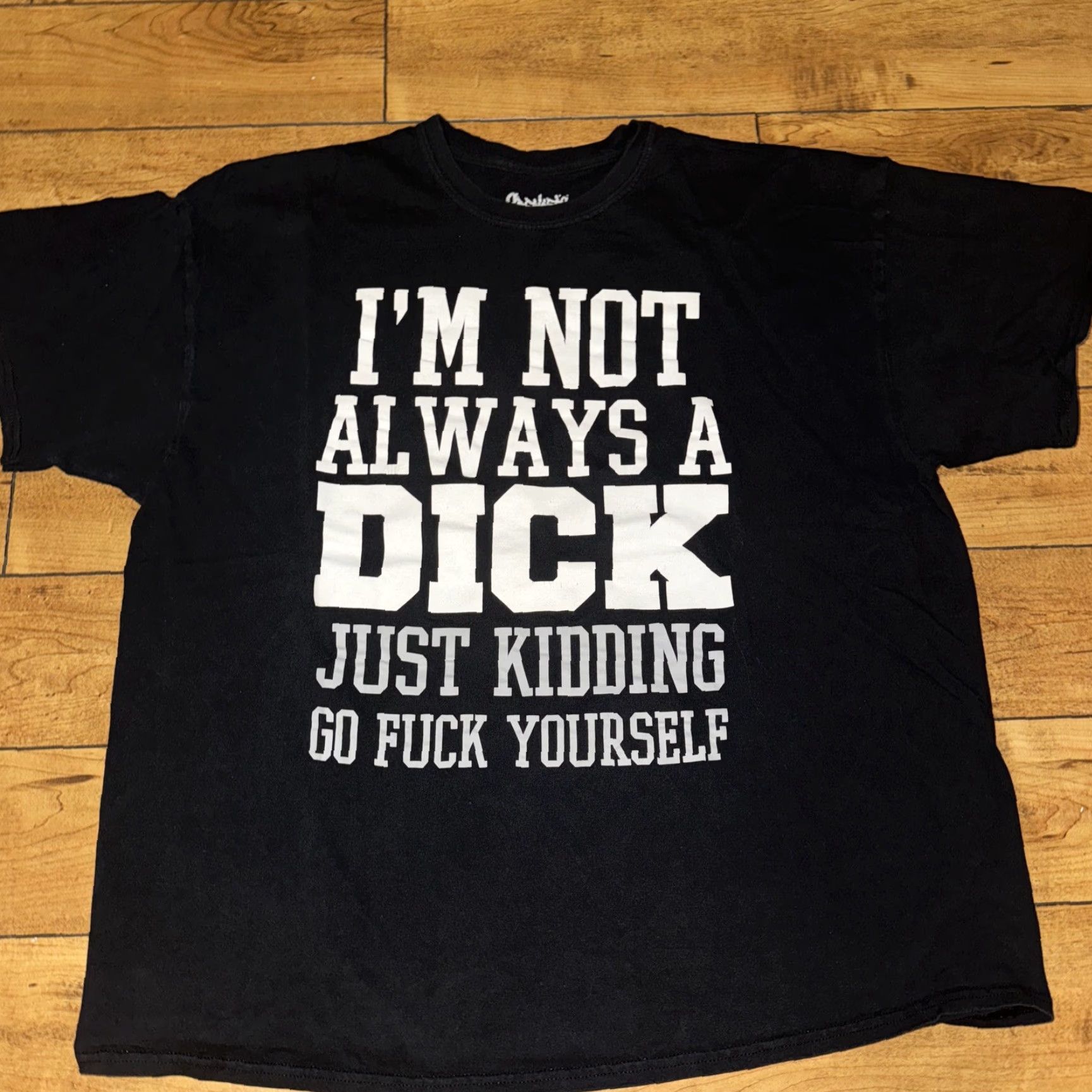 Vintage Spencer's Humor T-Shirt Black 2XL Mens T-Shirt Y2K Go F Yourself Size US XXL / EU 58 / 5 - 2 Thumbnail
