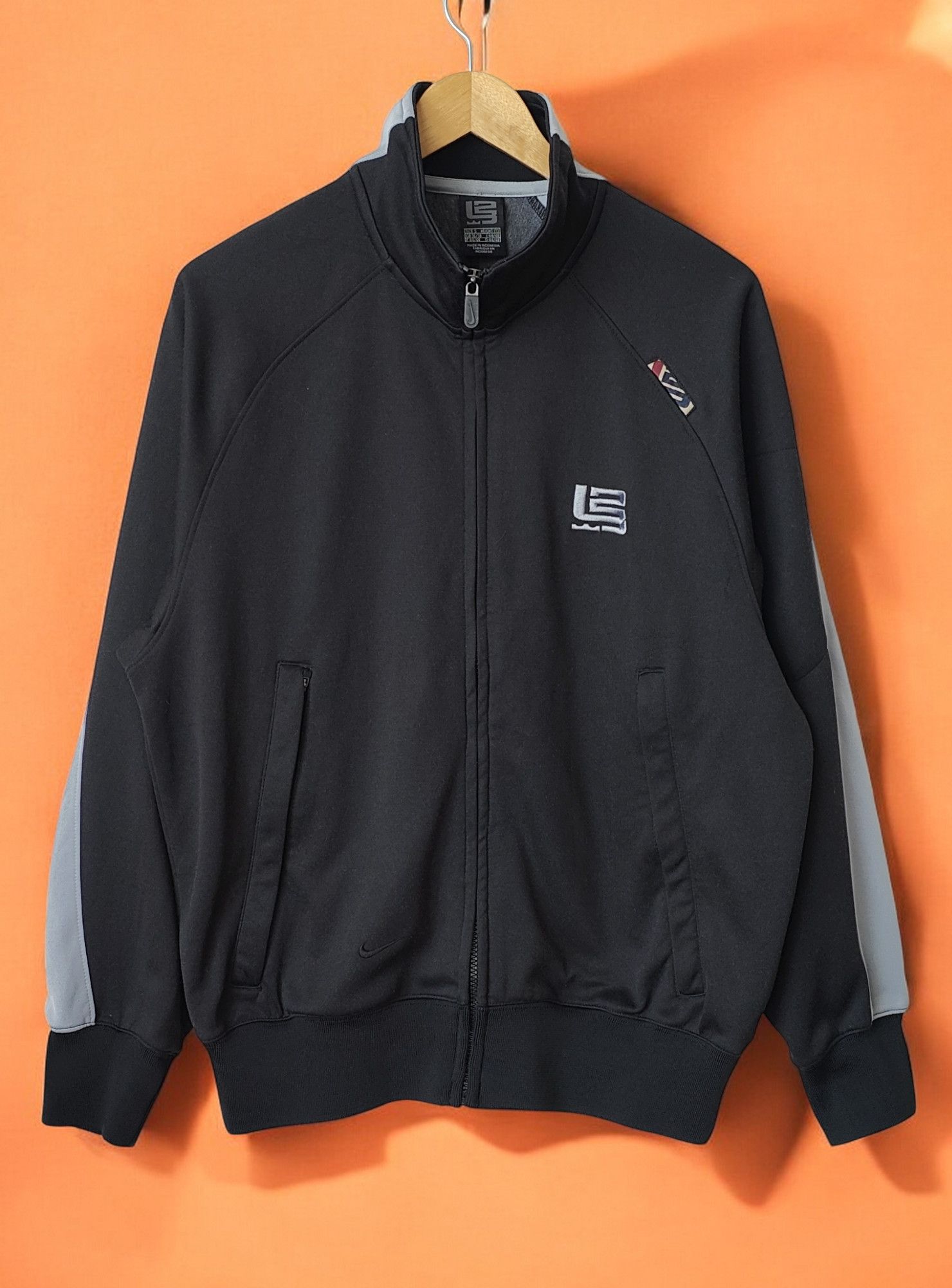 NBA Y2K Nike x Lebron James King James Track Top Sweatshirt NBA Size US S / EU 44-46 / 1 - 1 Thumbnail