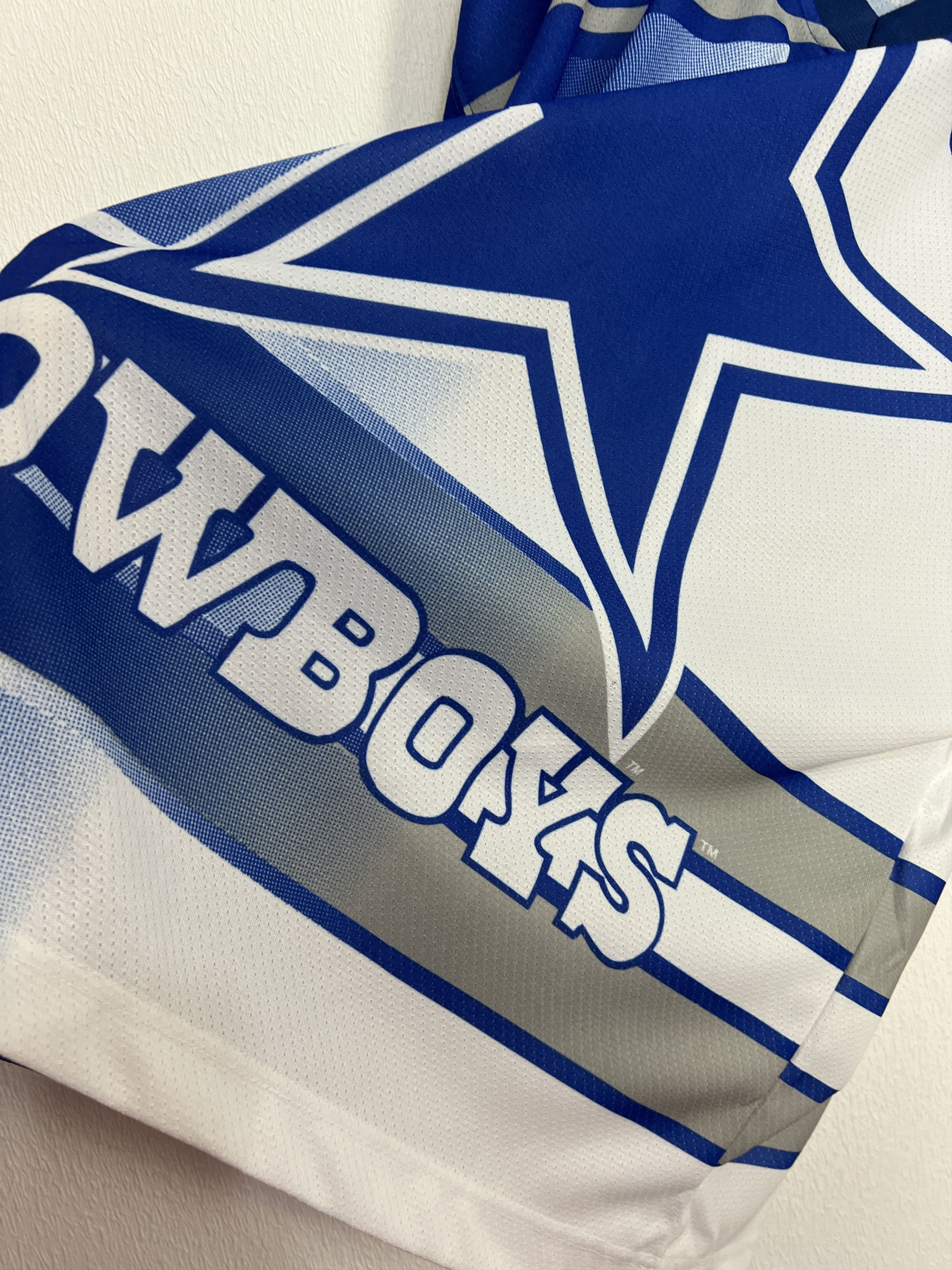 Starter Vintage Dallas Cowboys NFL Hockey Jersey Over Print Shirt Size US XL / EU 56 / 4 - 5 Thumbnail