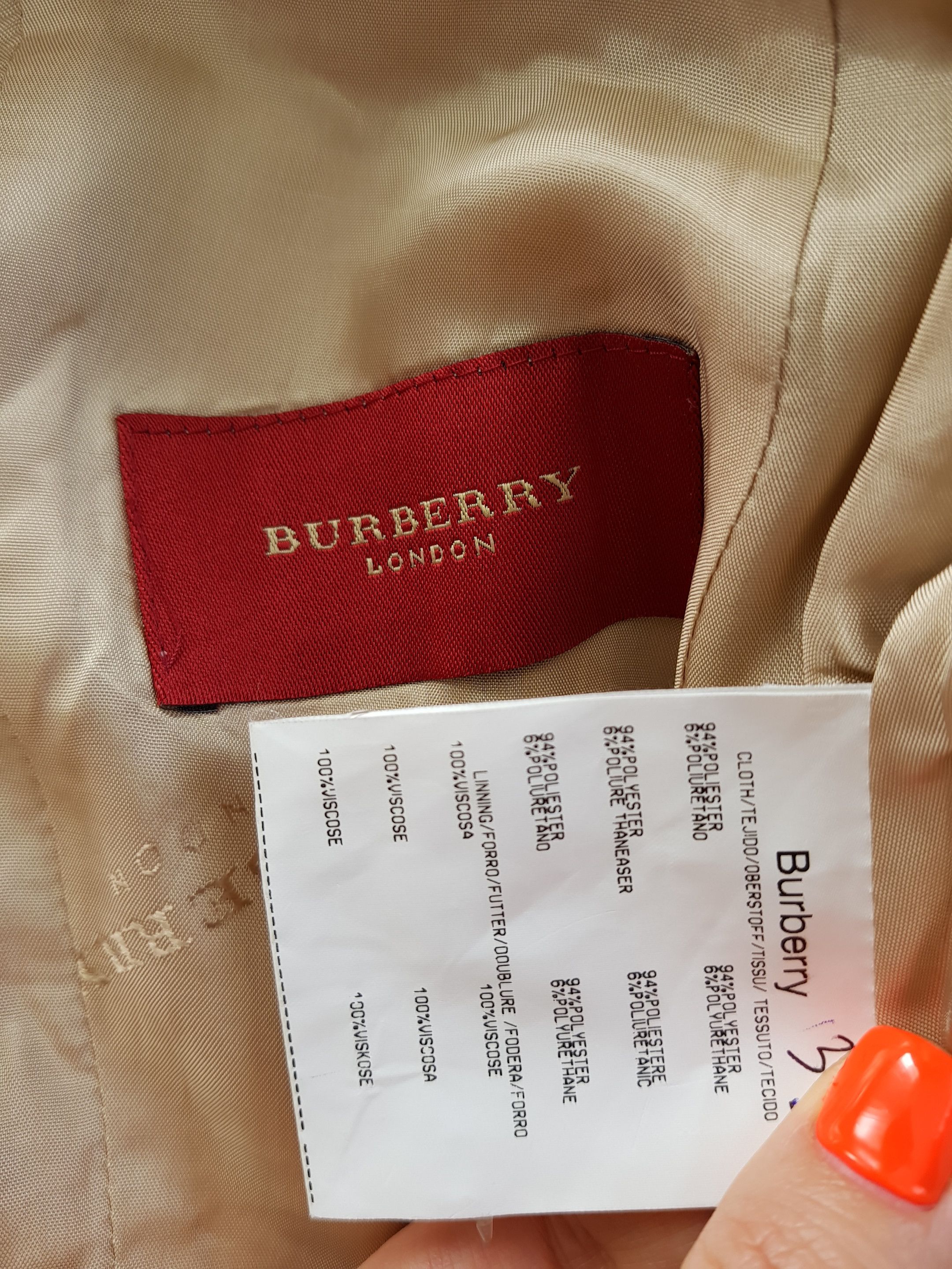 Burberry Burberry Red Label Jacket Size S / US 4 / IT 40 - 6 Thumbnail