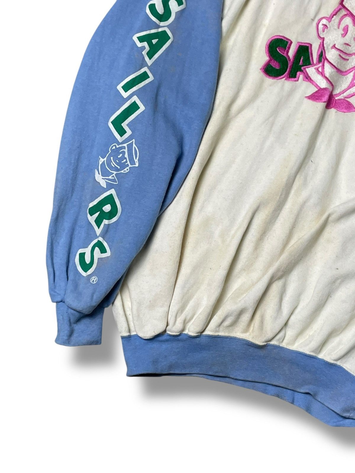 Japanese Brand × Vintage Vintage SAILORS Crewneck Pullover Sweatshirt (80) Size US M / EU 48-50 / 2 - 6 Thumbnail
