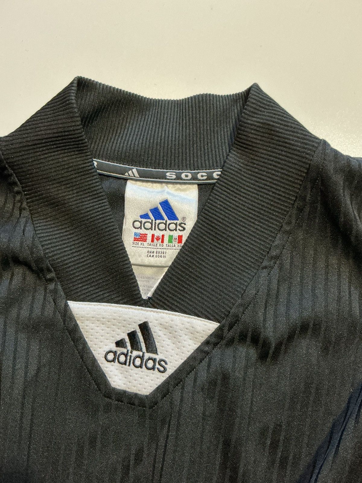 Adidas Vintage 90s Adidas Soccer Goalkeeper Football L/S Jersey Size US XL / EU 56 / 4 - 5 Thumbnail