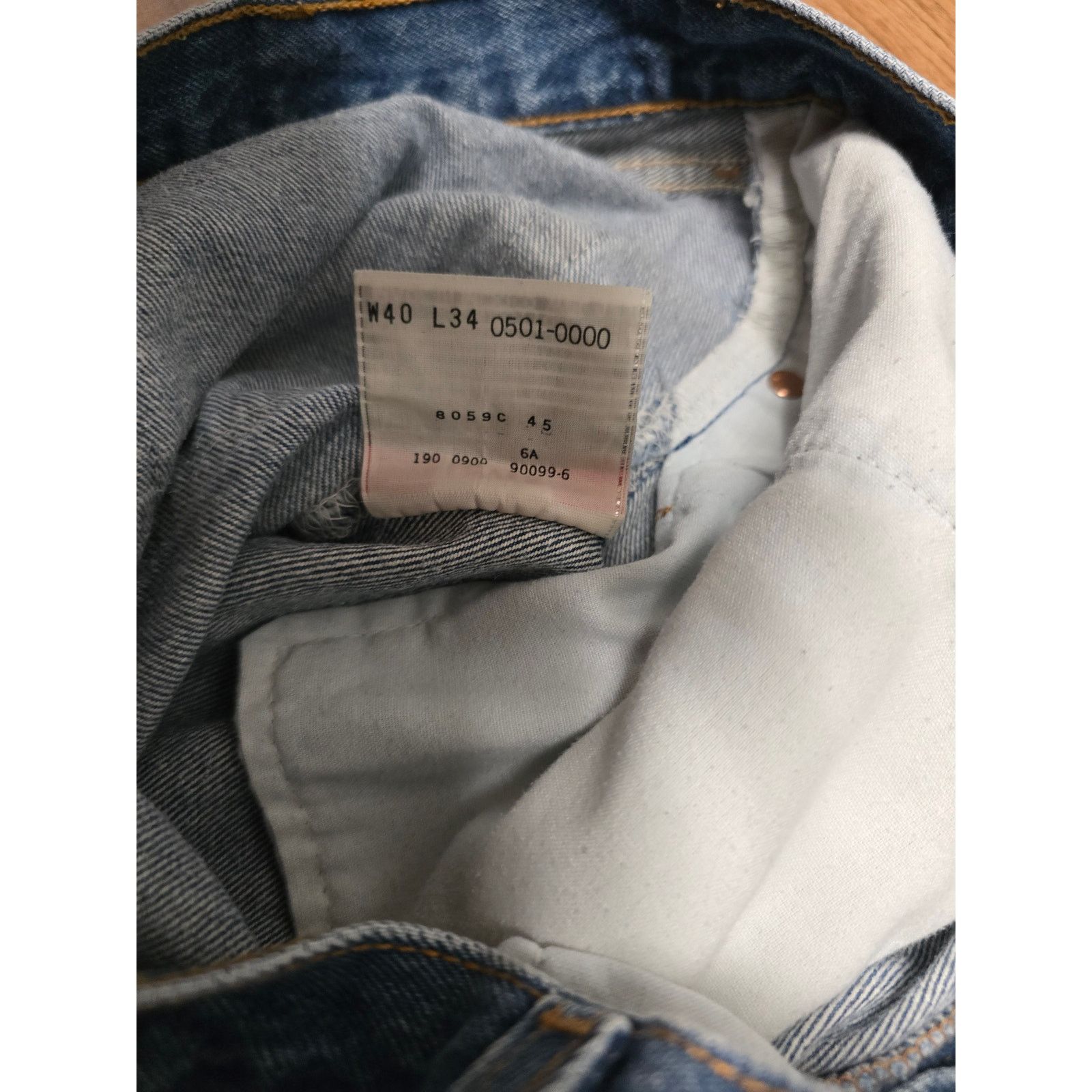 Levi's Vintage Levi's 501XX Jeans 40x34 Straight Leg Blue Denim Size US 40 / EU 56 - 11 Thumbnail