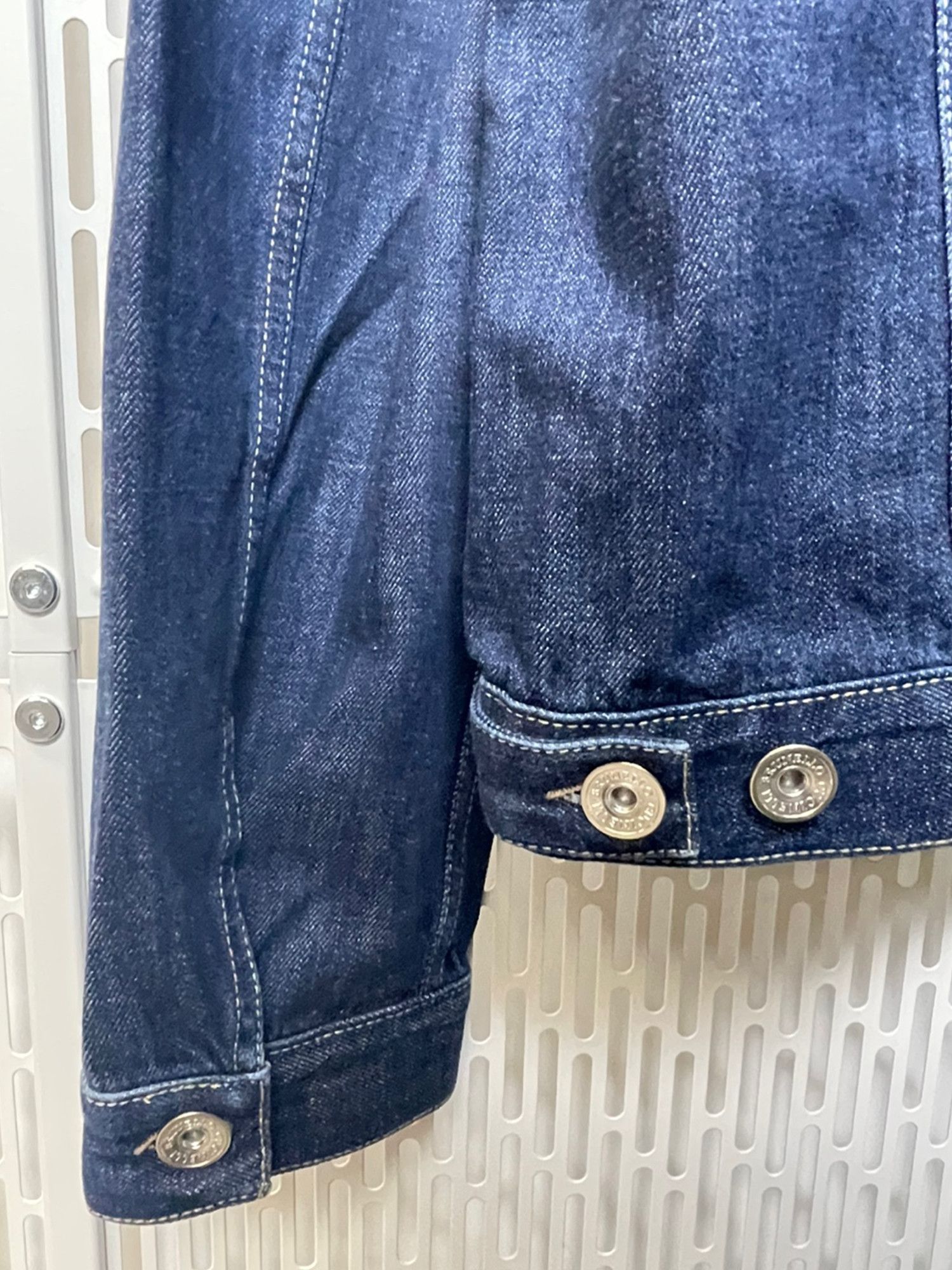 Brunello Cucinelli BRUNELLO CUCINELLI Classic Collar Denim Jacket Size US L / EU 52-54 / 3 - 12 Thumbnail