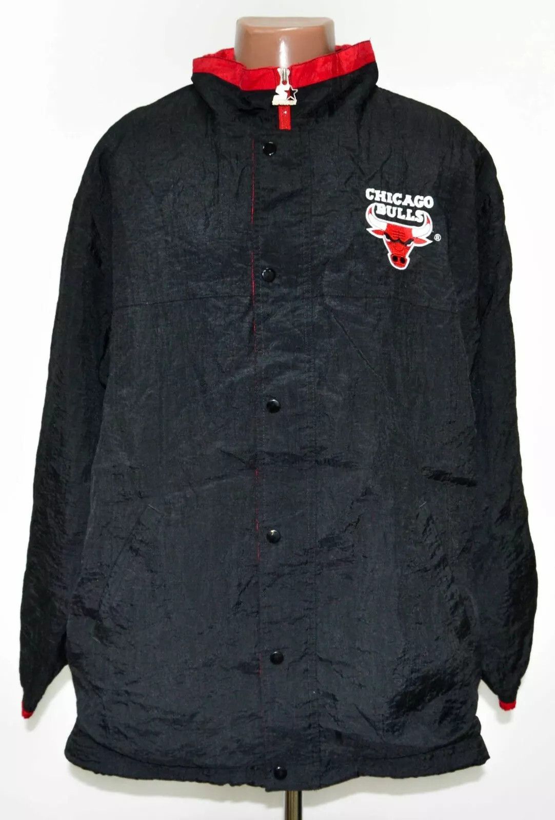 Starter NBA CHICAGO BULLS COAT JACKET JERSEY STARTER SIZE L ADULT Size US L / EU 52-54 / 3 - 1 Thumbnail