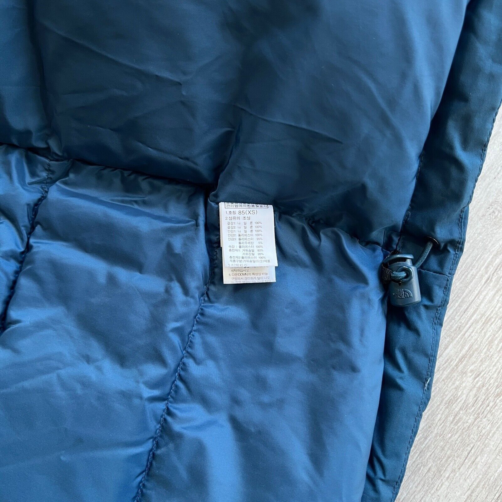 The North Face The North Face Down Puffer Blue Duffle Jacket 8689AC Size US XS / EU 42 / 0 - 9 Thumbnail
