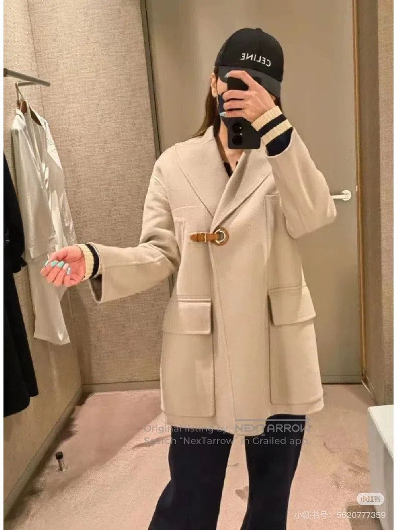 Hermes Hermes Oatmeal Cashmere Coat Size XS / US 0-2 / IT 36-38 - 9 Thumbnail