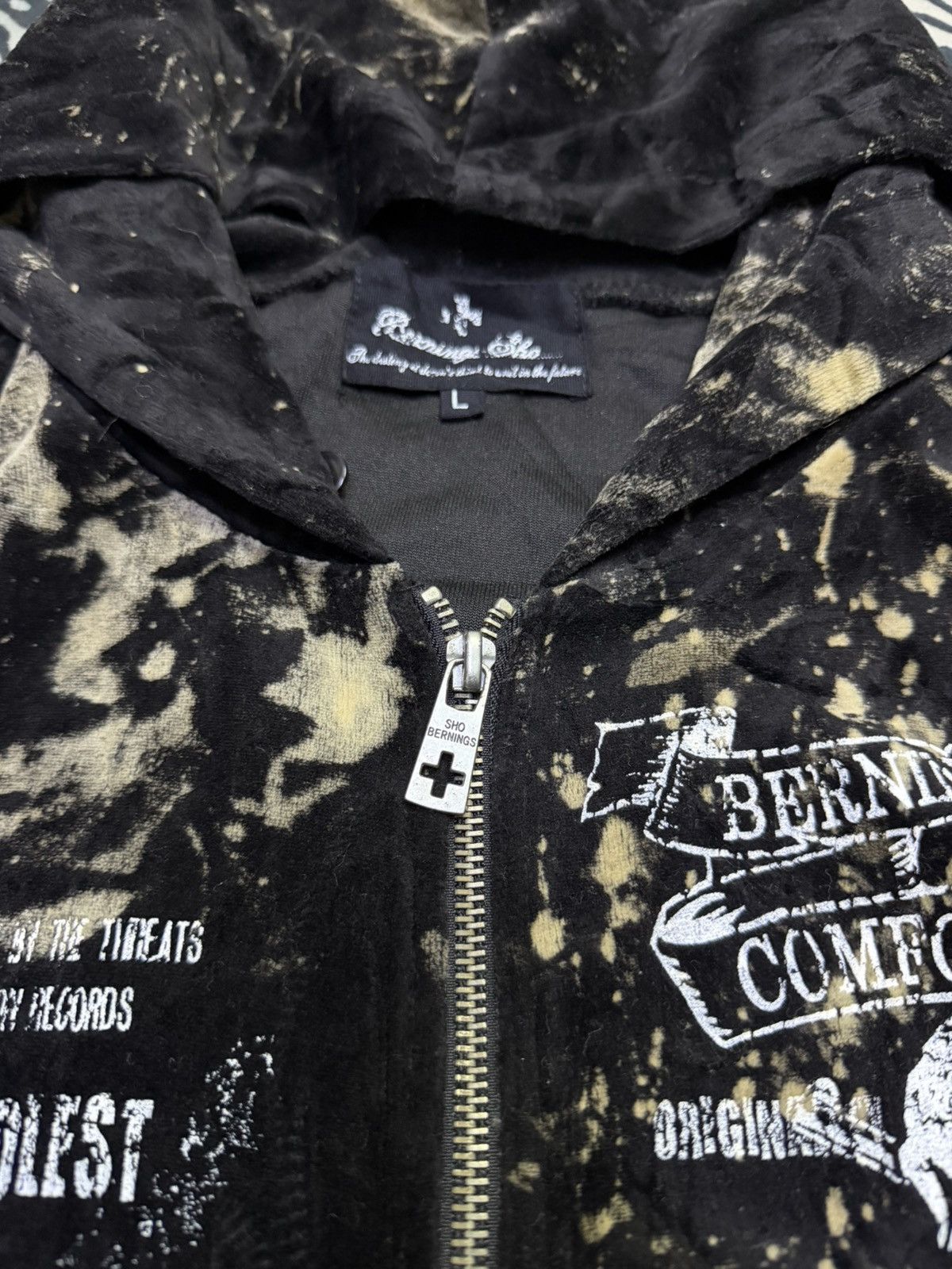 BERNINGS SHO Berning Sho Zipper Hodie Fullprint Size US L / EU 52-54 / 3 - 9 Thumbnail