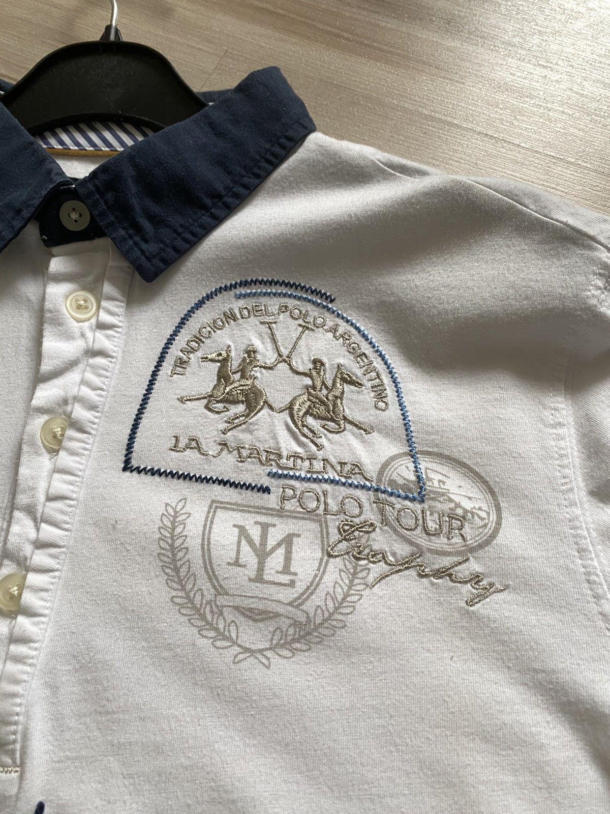 La Martina × Vintage Polo La Martina vintage white size s Size US S / EU 44-46 / 1 - 3 Thumbnail