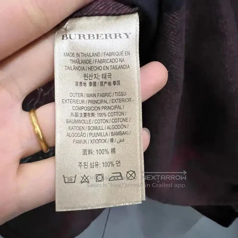 Burberry Burberry Red Check Short Sleeve Shirt. Size S / US 4 / IT 40 - 3 Thumbnail