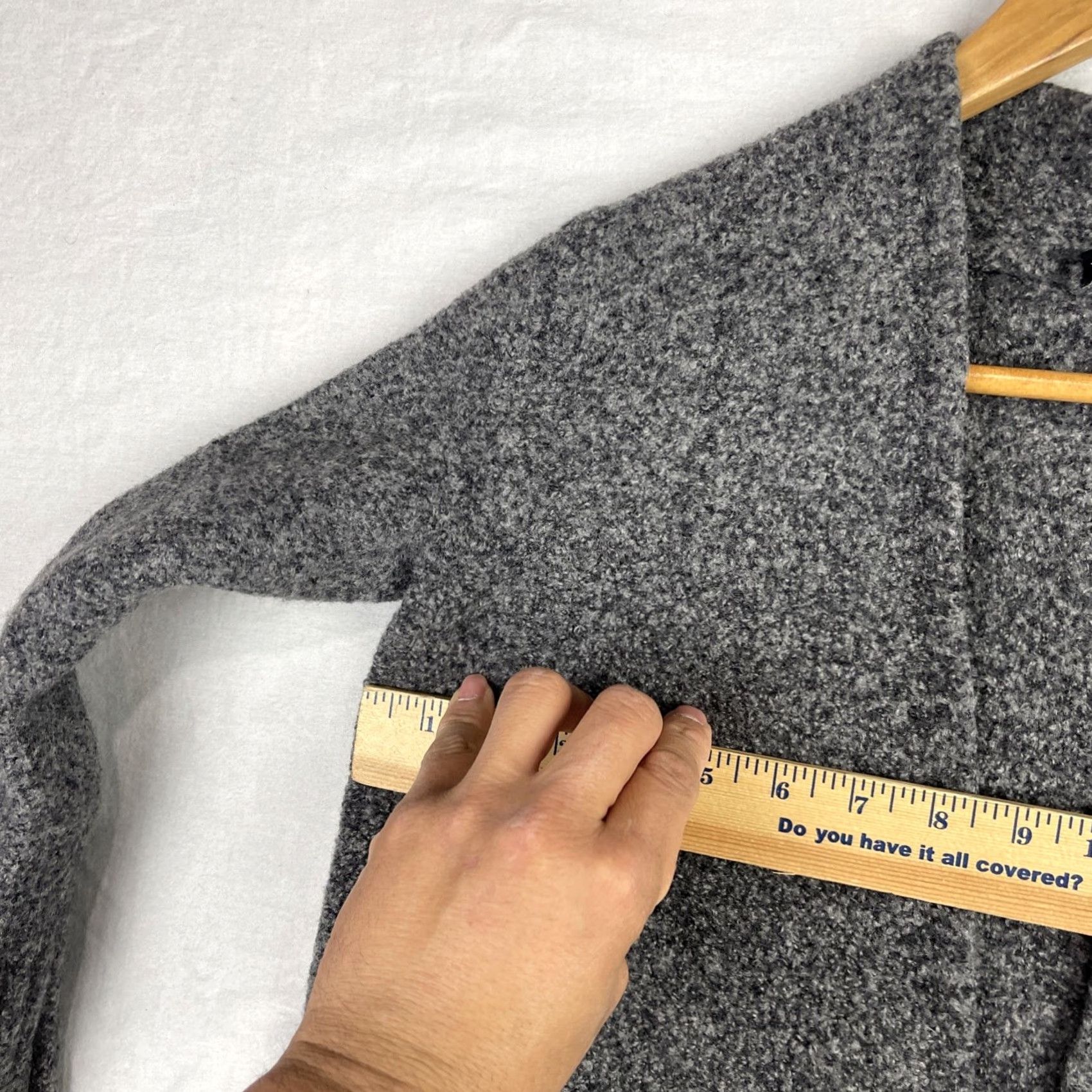 Eileen Fisher Eileen Fisher Sweater Cardigan Womens XL Gray Open Front Wool Cashmere Blend XS? Size XL / US 12-14 / IT 48-50 - 5 Thumbnail