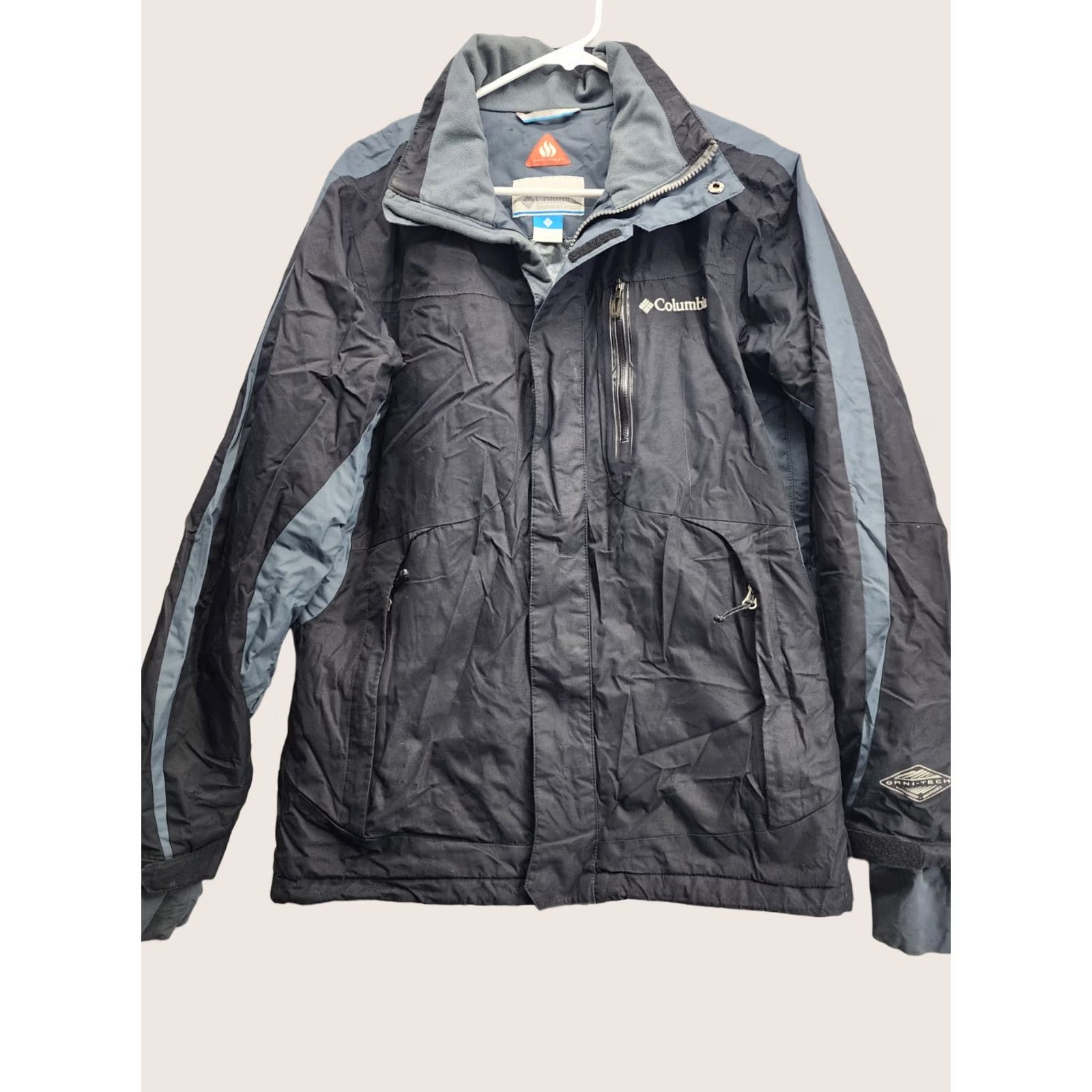 Weatherproof Columbia Omni Heat Wind Block Weatherproof Jacket S Unisex Adults Black Zip Full Zip Pockets Weathergear Wind-Resistant Insulated Winter Size US S / EU 44-46 / 1 - 1 Thumbnail