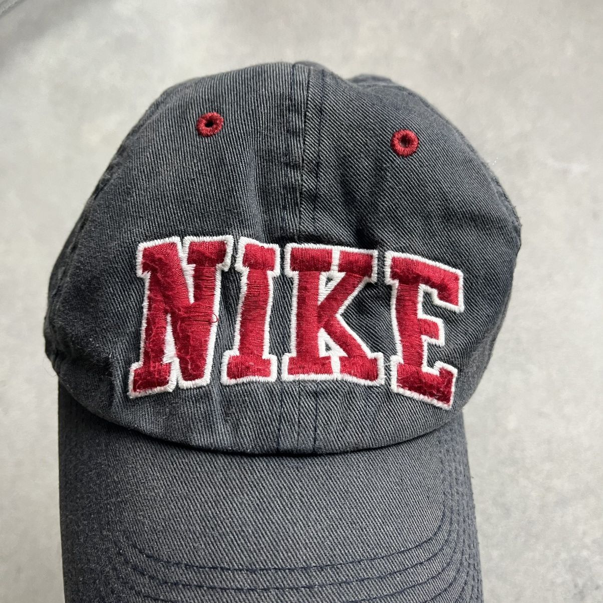 Nike Mens Vintage Nike Cap big logo streetwear y2k rare drill Size ONE SIZE - 3 Thumbnail