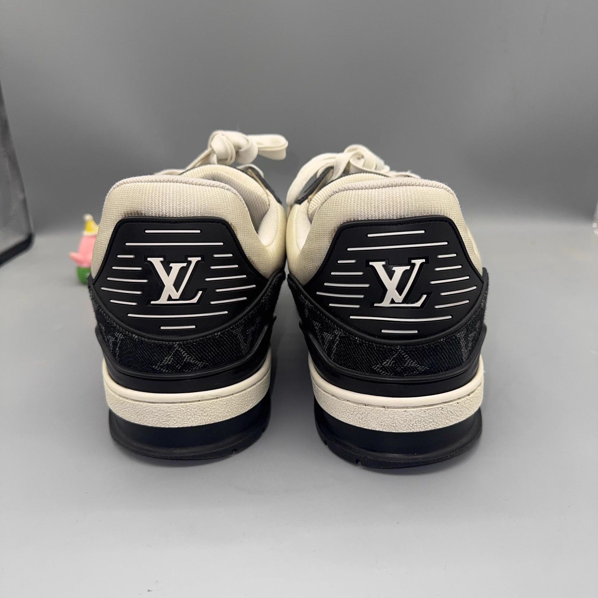 Louis Vuitton LOUIS VUITTON Trainer Panda White Black 44 Size US 11 / EU 44 - 3 Thumbnail