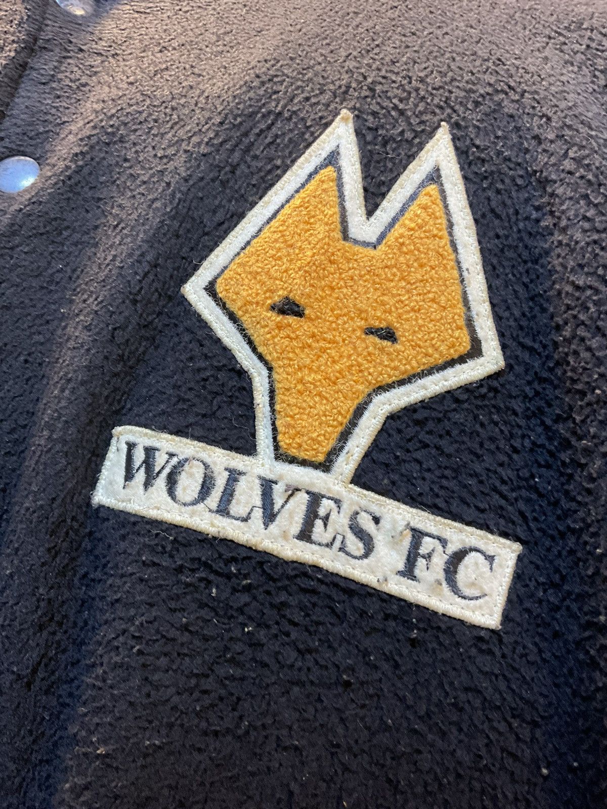 Raised By Wolves × Vintage Rare Vintage 1992 Wolves Hampton Wanderers Bomber Jacket Size US S / EU 44-46 / 1 - 10 Thumbnail