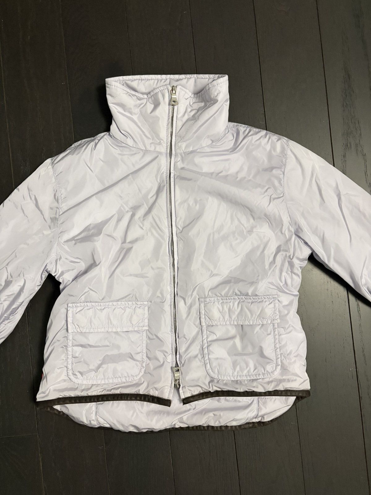 Prada Prada Sport Cropped Nylon Puffer Jacket Size S / US 4 / IT 40 - 8 Thumbnail