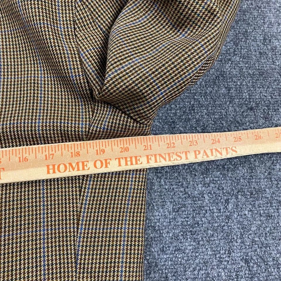 Other Joseph Turner Blazer Men's 38L Gingham Dales Jacket Wool Size 38L - 4 Thumbnail