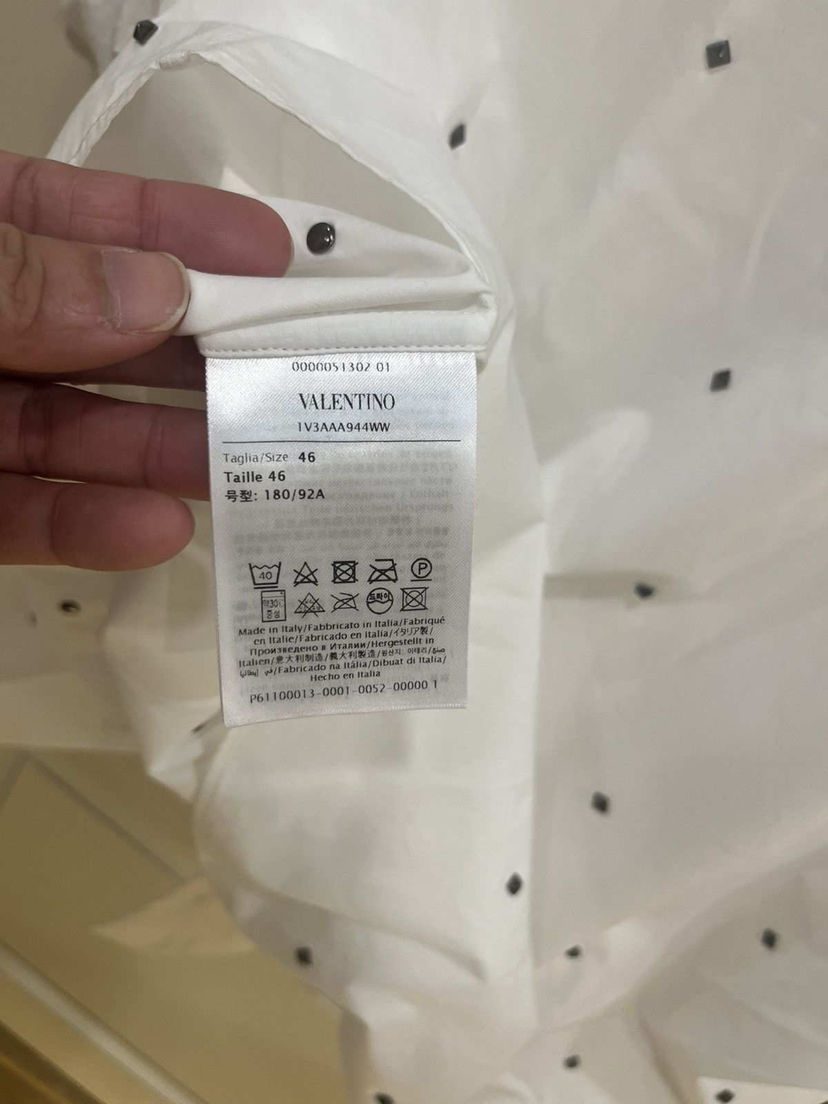 Valentino rockstud shirt.size46 Size US S / EU 44-46 / 1 - 15 Thumbnail