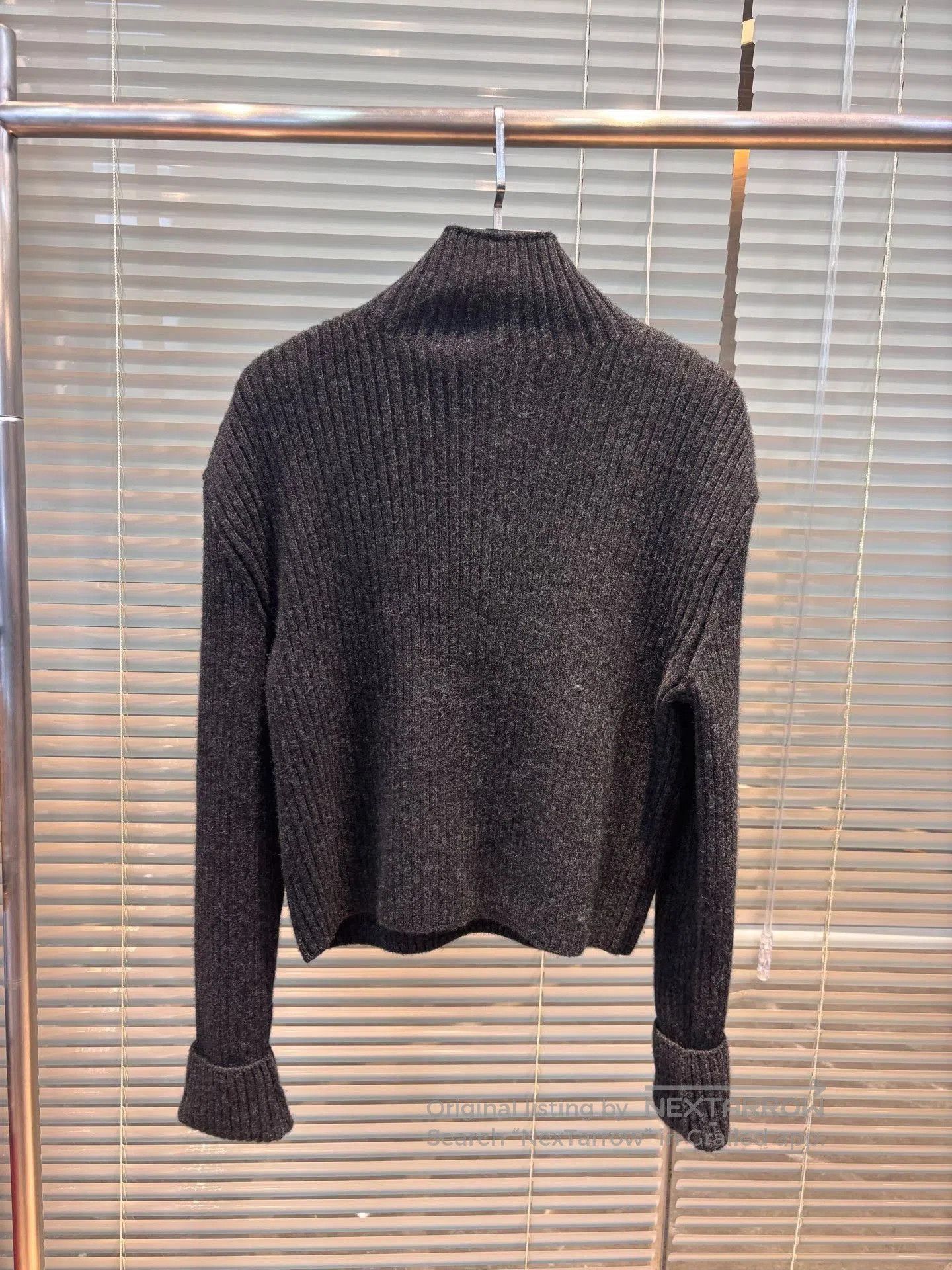 Hermes Hermes Gray Wool Turtleneck Sweater. Size US M / EU 48-50 / 2 - 2 Thumbnail