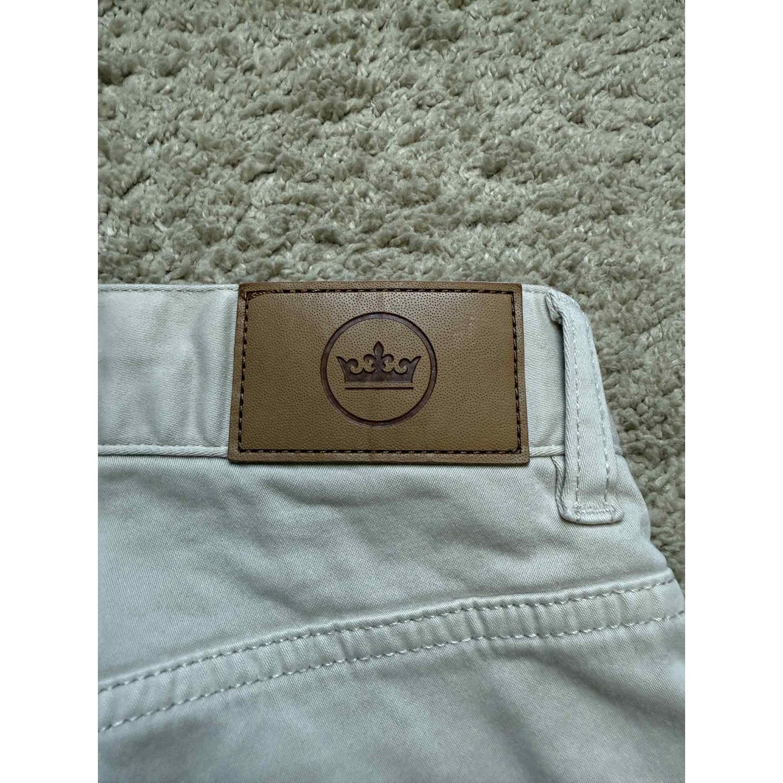 Peter Millar Peter Millar Flat Front Trouser Pants Beige Men's Size 34 Size US 34 / EU 50 - 6 Thumbnail