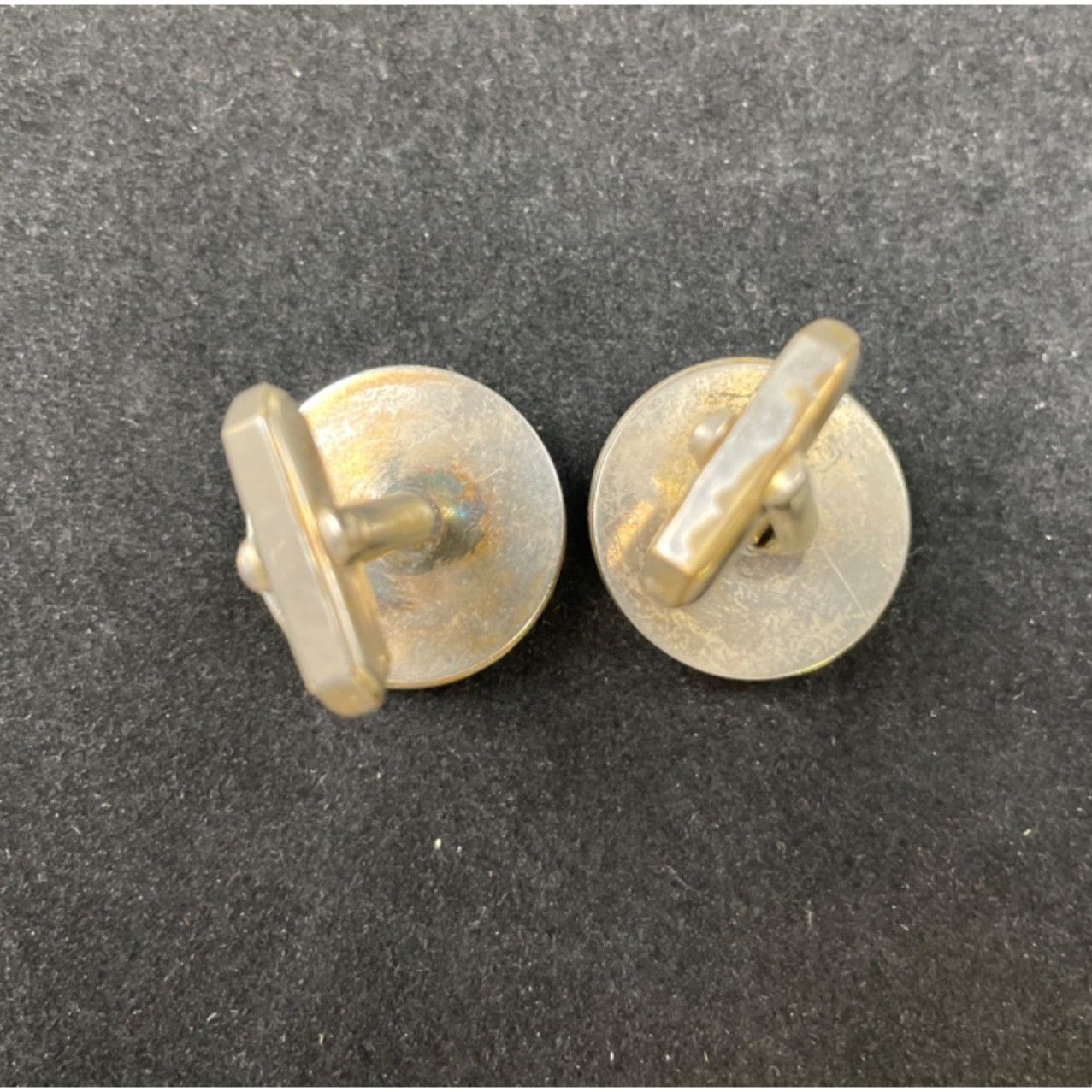 Other Vintage Mother of Pearl Men's Cufflinks/ rhinestones/ gold t Size ONE SIZE - 6 Thumbnail
