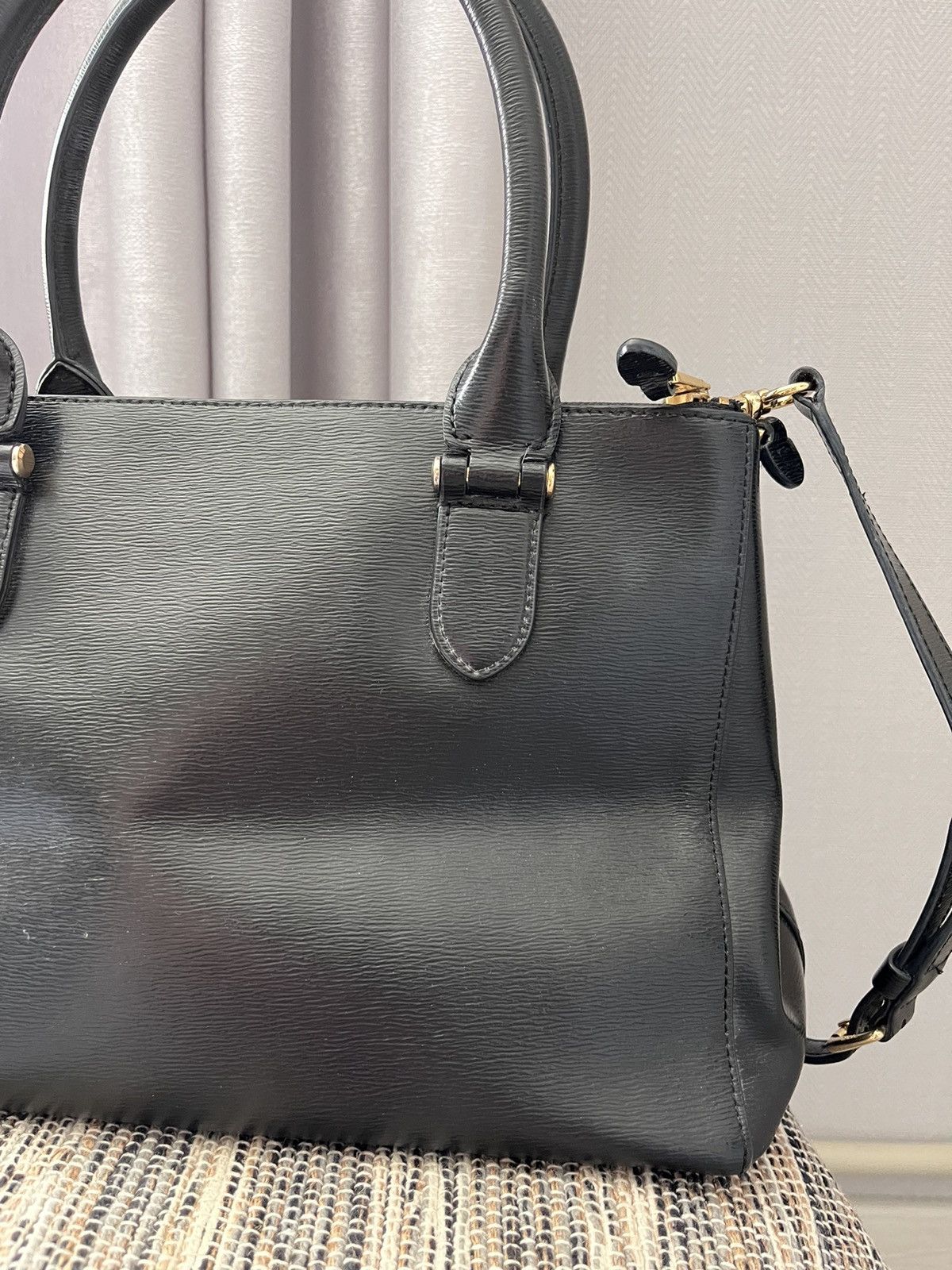 Polo Ralph Lauren × Vintage Vintage woman Polo Ralph Lauren Bag Calfskin Size ONE SIZE - 7 Thumbnail
