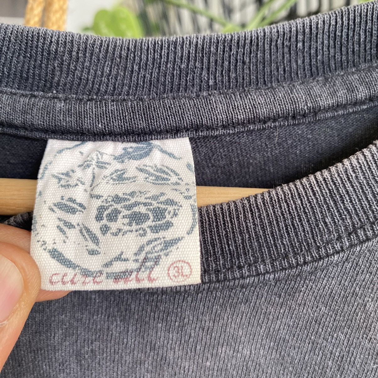 Japanese Brand Thrashed Faded Vintage Y2K The Fusion Japan ERD GRUNGE TEE Size US L / EU 52-54 / 3 - 10 Thumbnail
