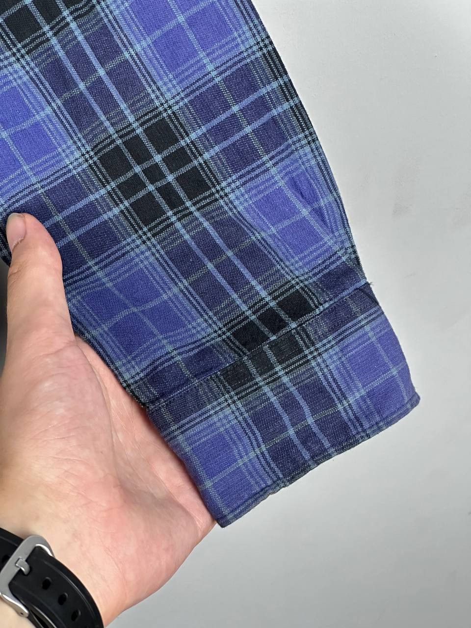 Paul Smith Paul Smith Casual Blue Check Designer Shirt Size M Size US M / EU 48-50 / 2 - 5 Thumbnail