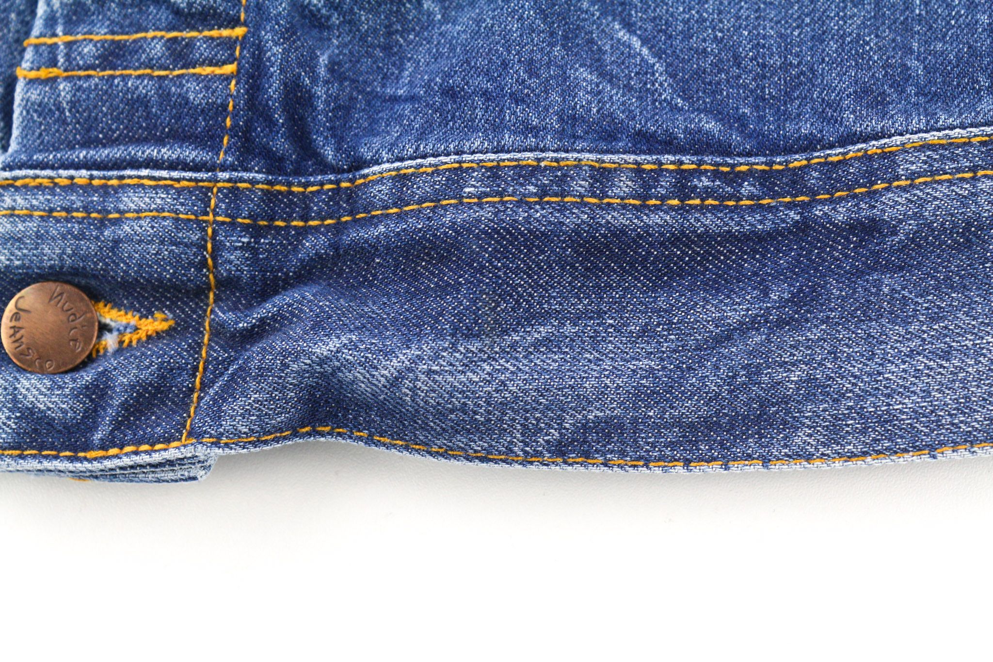 Nudie Jeans CONNY LIGHT VINTAGE S Cotton Denim Blue Jacket 80803 Size US S / EU 44-46 / 1 - 8 Thumbnail