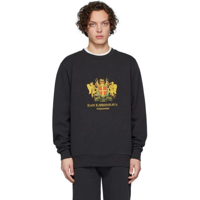 Han Kjobenhavn 48/M - Black Artwork Crew Size US M / EU 48-50 / 2 - 1 Thumbnail