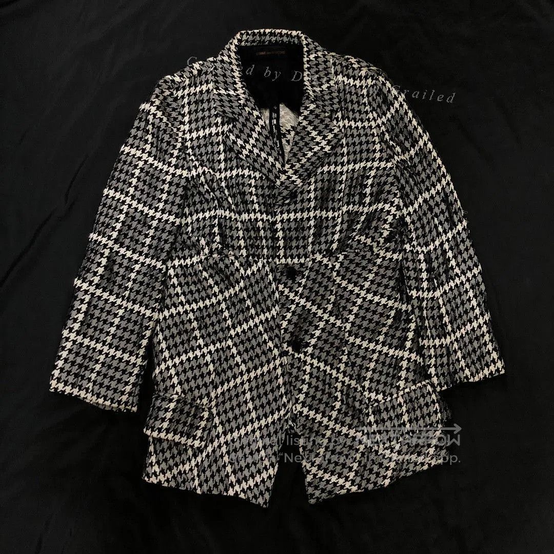 Comme des Garcons Comme des Garçons 1992AW Deformed Houndstooth Coat. Size US M / EU 48-50 / 2 - 1 Thumbnail