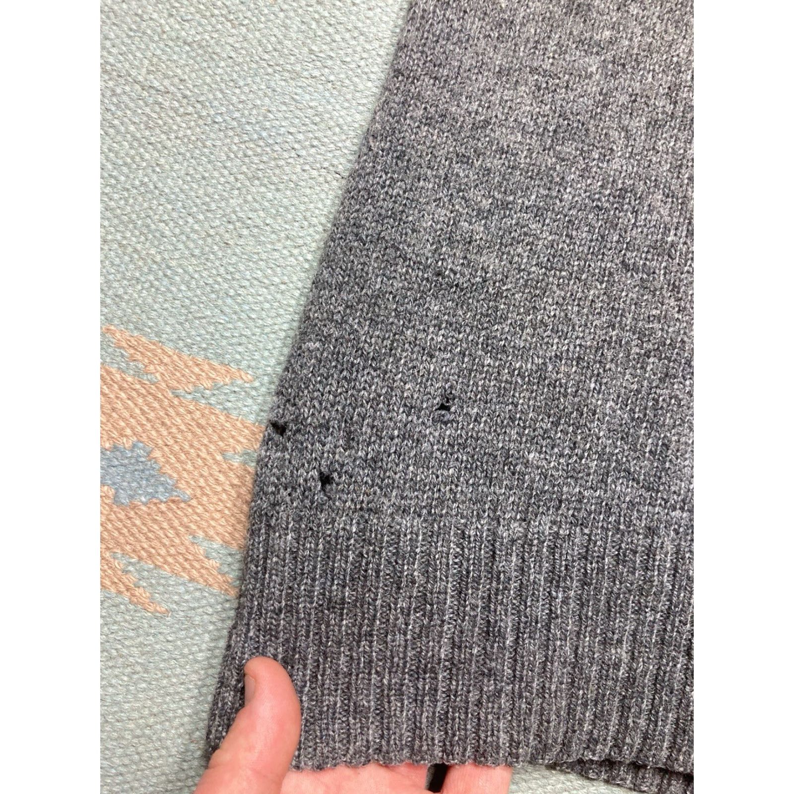 Vintage VINTAGE Puritan Sweater Cardigan Wool Blend Gray XL Button Front Cardigan Men 70s Size US XL / EU 56 / 4 - 7 Thumbnail